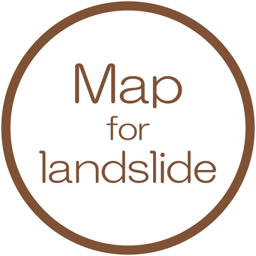 Map for landslide