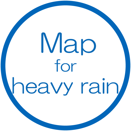Map for heavy rain