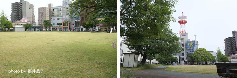 福井さんが毎日のように通っていた公園