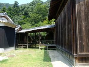 吉香神社の能舞台の写真