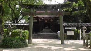 吉香神社の鳥居の写真