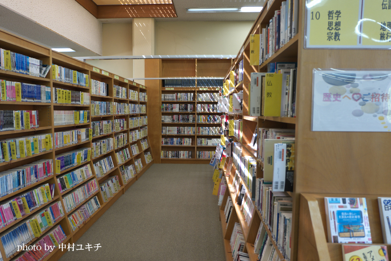 図書館内部の写真