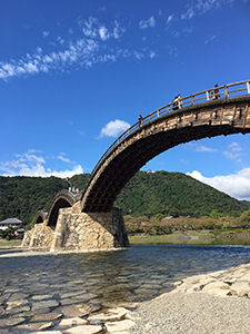 秋の錦帯橋
