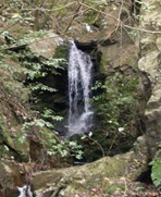 砥石川自然公園の清霧の滝