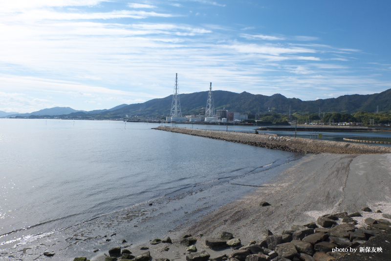 海と山と青空