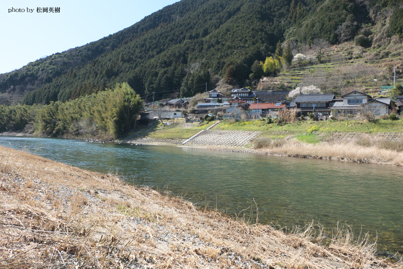 岩国市内を30km以上流れる清流錦川