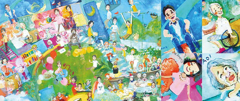 創立五周年記念絵画その2
