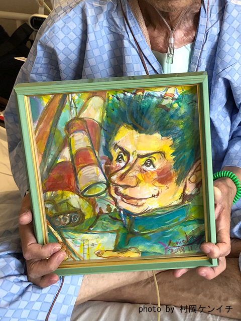 似顔絵完成写真