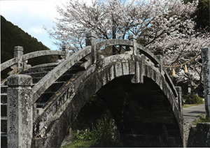 鮎原剣神社の穹崇橋