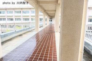 商業高校渡り廊下写真1
