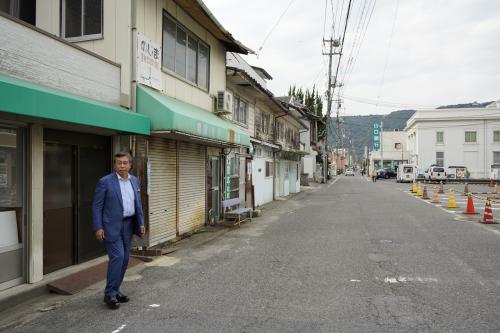 映画・旭酒造 弘兼憲史さん3 - 岩国市