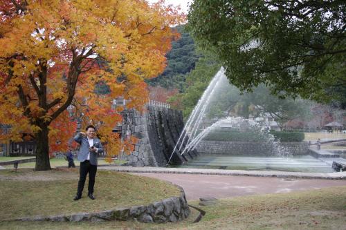 紅葉の吉香公園