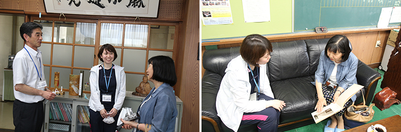 麻里布小教頭先生と藤井先生