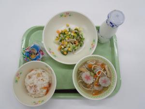 2020年7月6日給食写真