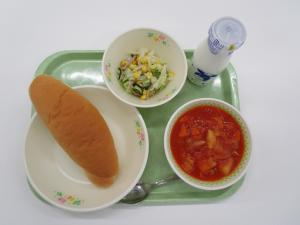 2020年7月9日給食写真