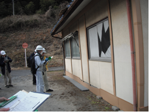 応急危険度判定状況