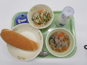 2020年10月8日給食写真