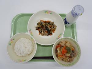 2020年10月12日給食写真