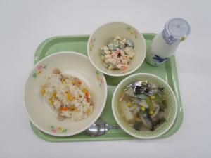 2020年10月13日給食写真