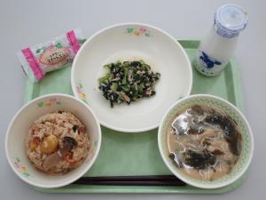 2020年10月23日給食写真