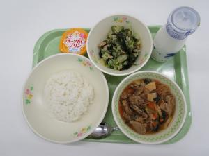 2020年10月28日給食写真