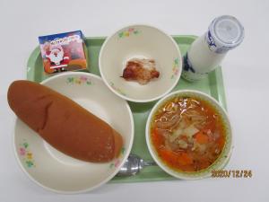 2020年12月24日給食写真