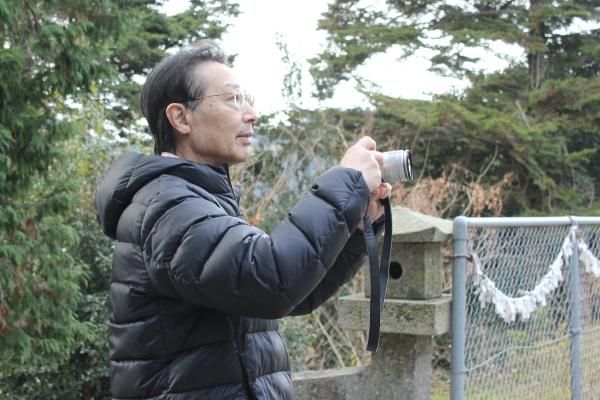 撮影の様子