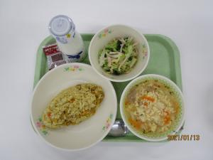 2021年1月13日給食写真