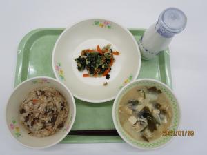 2021年1月29日給食写真