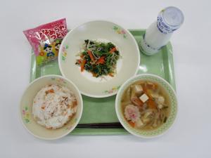 2021年3月3日給食写真
