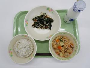 2021年3月19日給食写真