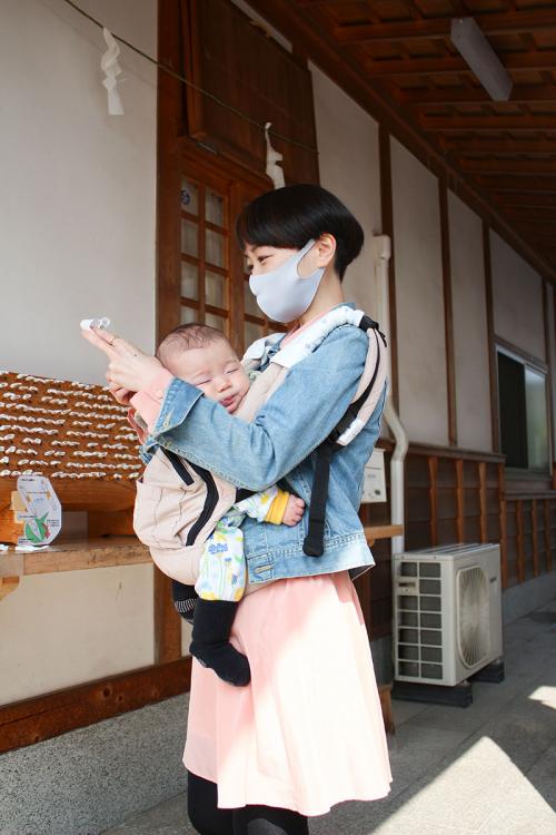 日高さんと息子さん