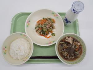2021年3月22日給食写真