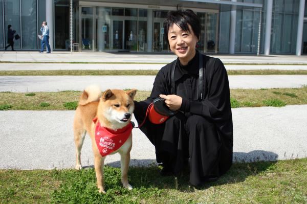 岩国市観光大使ジェームスジュニアくんと