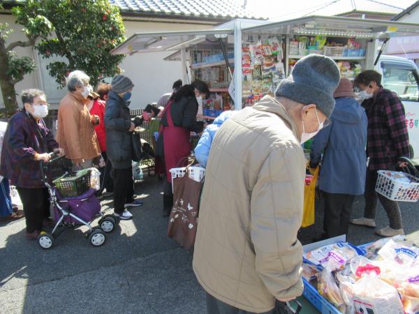 移動販売の様子