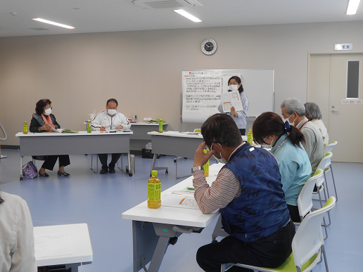 玖珂町ささえ合い会議の様子