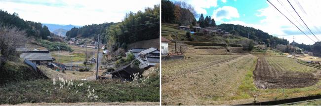 二ツ野の風景