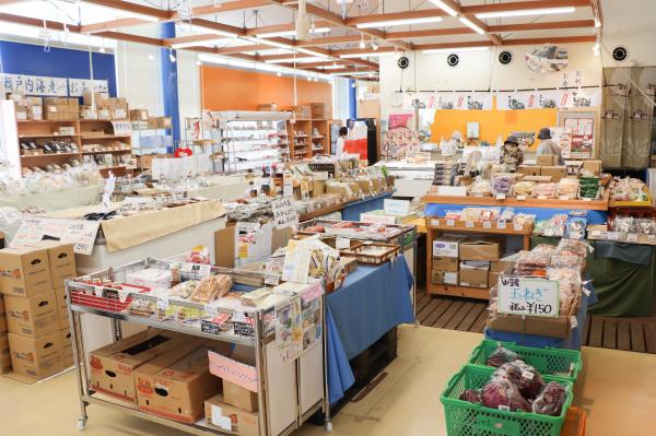 特産品販売コーナーの写真1