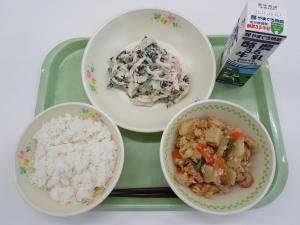 2022年11月7日給食写真