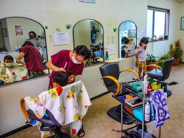 店内の様子の写真