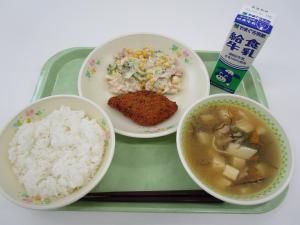 2023年6月23日給食写真