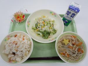2023年7月7日給食写真