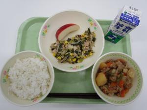 2023年10月3日給食写真