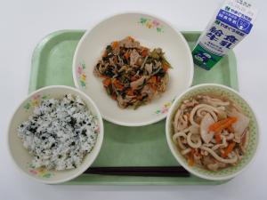 2023年10月12日給食写真
