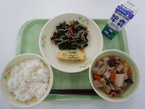 2023年10月30日給食写真