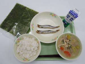2023年12月8日給食写真