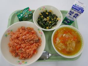 2023年12月21日給食写真