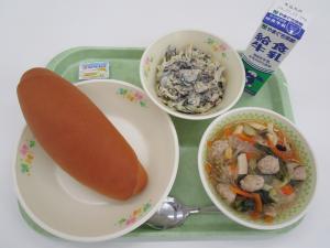 2024年3月6日給食写真