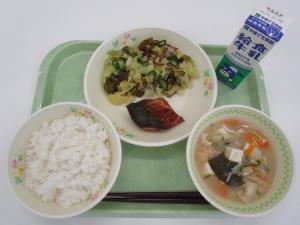 2024年3月7日給食写真