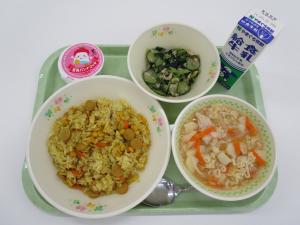2024年3月21日給食写真